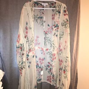 Floral kimono